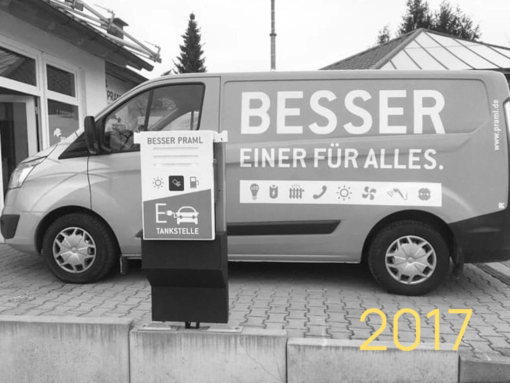 PRAML Geschichte - PRAML treibt E-Mobilität voran
