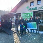 Praml Group spendet 20.000 Euro für umgebautes Auto