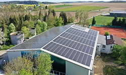 Tennishalle Fürstenzell Photovoltaik